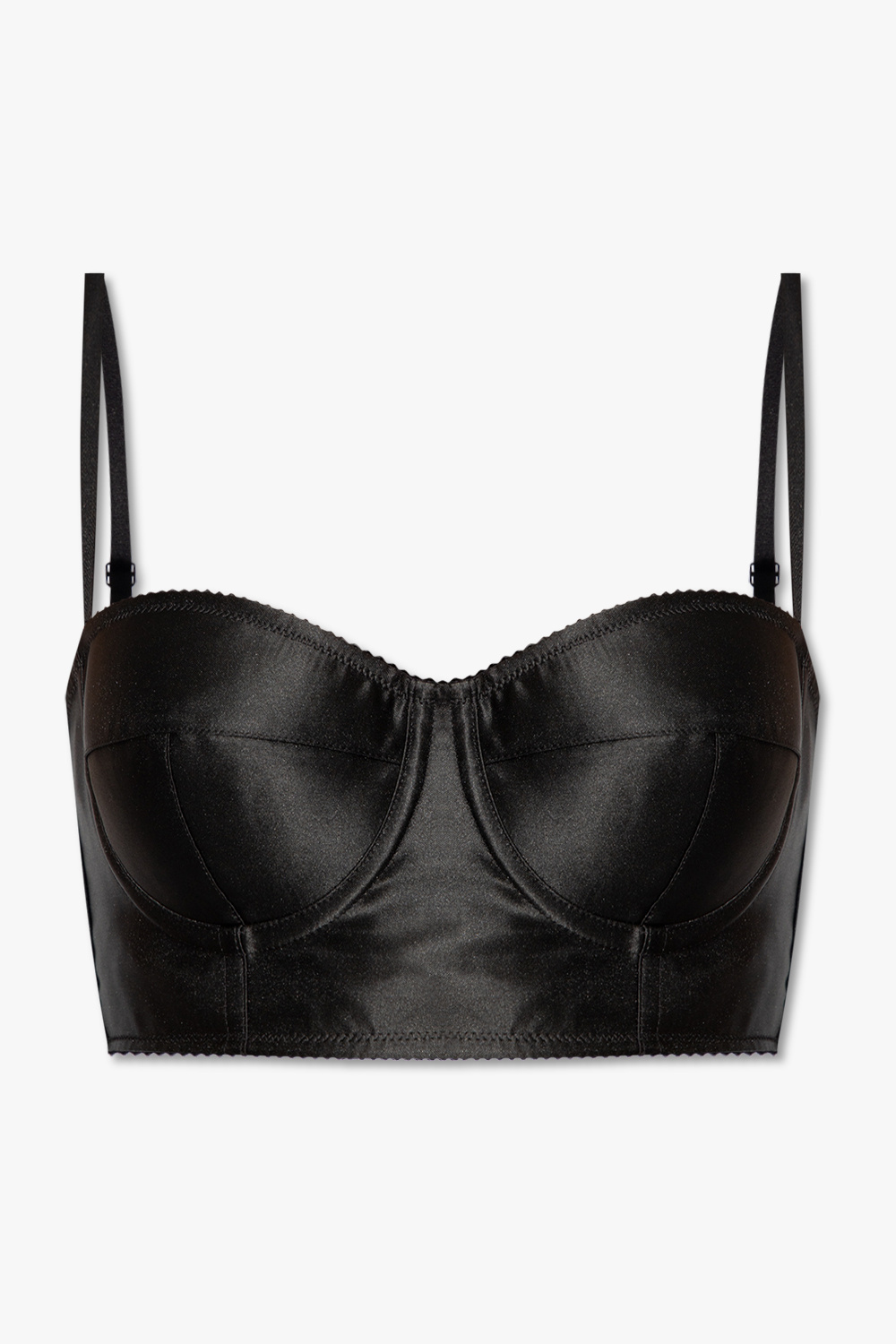 Dolce & Gabbana Cropped satin top Women's Clothing Vitkac